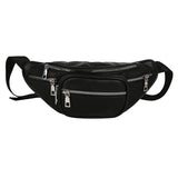 Women Chest Bag Pu Leather Shoulder Crossbody Handbag