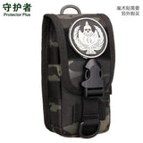 Men's Waterproof Nylon Camo Messenger Bag 5.8-inch Mobile Crossbody Handbag Mini