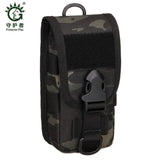 Men's Waterproof Nylon Camo Messenger Bag 5.8-inch Mobile Crossbody Handbag Mini