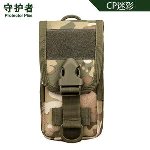 Men's Waterproof Nylon Camo Messenger Bag 5.8-inch Mobile Crossbody Handbag Mini