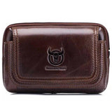 NEW-BULLCAPTAIN Male Purse Sling Bag Small Pocket Men Waist Bag