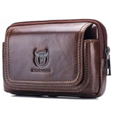 NEW-BULLCAPTAIN Male Purse Sling Bag Small Pocket Men Waist Bag