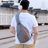 Men Chest Pack Crossbody Bag Travel Bag