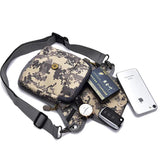 Men's Nylon Waist Fanny Military Bag Multi-purpose Messenger