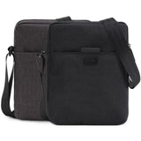 Men Canvas Shoulder Bag for 7.9' Ipad Waterproof Business Crossbody