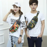 Camouflage Running Waist Pack with Water Bottle Holder