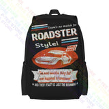 Smart Roadster 2003 Car 01 Large Capacity Eco-Friendly Backpack