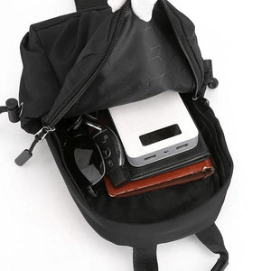 Waterproof Oxford Shoulder Bag Outdoor Unisex Travel Small Chest Crossbody Bag