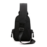 Waterproof Oxford Shoulder Bag Outdoor Unisex Travel Small Chest Crossbody Bag