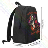 Ghostface Scream Halloween Backpack