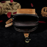 Small Leather Waist Pack Belt Bag Phone Pouch