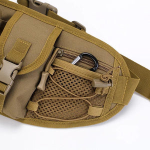 Men's Military Shoulder Bag Waterproof Camouflage Chest Pocket