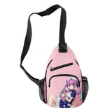 HOLOLIVE minato aqua Crossbody Chest Bags Oxford Waterproof Boys/Girls