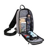 Men's Vintage Nylon Chest Bag Large Capacity