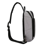 Men's Vintage Nylon Chest Bag Large Capacity