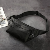 Men's Nylon Waist Bag Pack Phone Money Belt Bag