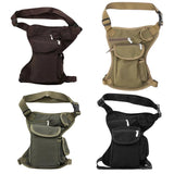 28GD Canvas Men's Motorcycle Hip Fanny Pack Waist Thigh Drop Leg Bags