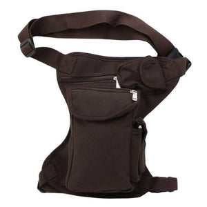 28GD Canvas Men's Motorcycle Hip Fanny Pack Waist Thigh Drop Leg Bags