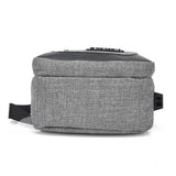 Men Women Solid Chest Bags Daily Shoulder Bags For Phone Laptop Soft