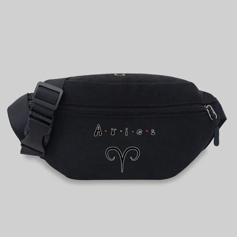 Canvas Waist Bag Wallet Sports Running Mobile Phone Bag