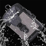 Men's Waist Pack Travel Bag Waterproof Belt Zipper Fanny Pack