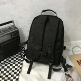 Unisex Large Capacity School Oxford Backpack All-match Retro Harajuku College Ru