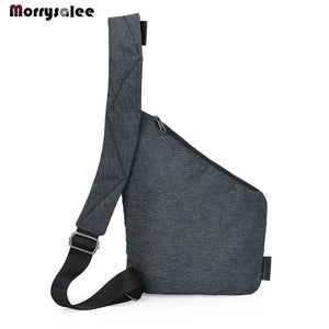 Men's Nylon Chest Bag Multi-function Crossbody