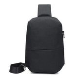 Casual Canvas Chest Bag Men's Anti-theft Sling Pack