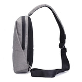 Casual Canvas Chest Bag Men's Anti-theft Sling Pack