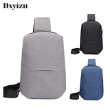 Casual Canvas Chest Bag Men's Anti-theft Sling Pack