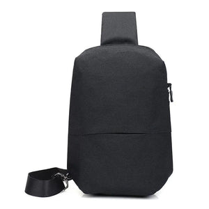 Casual Canvas Chest Bag Men's Anti-theft Sling Pack