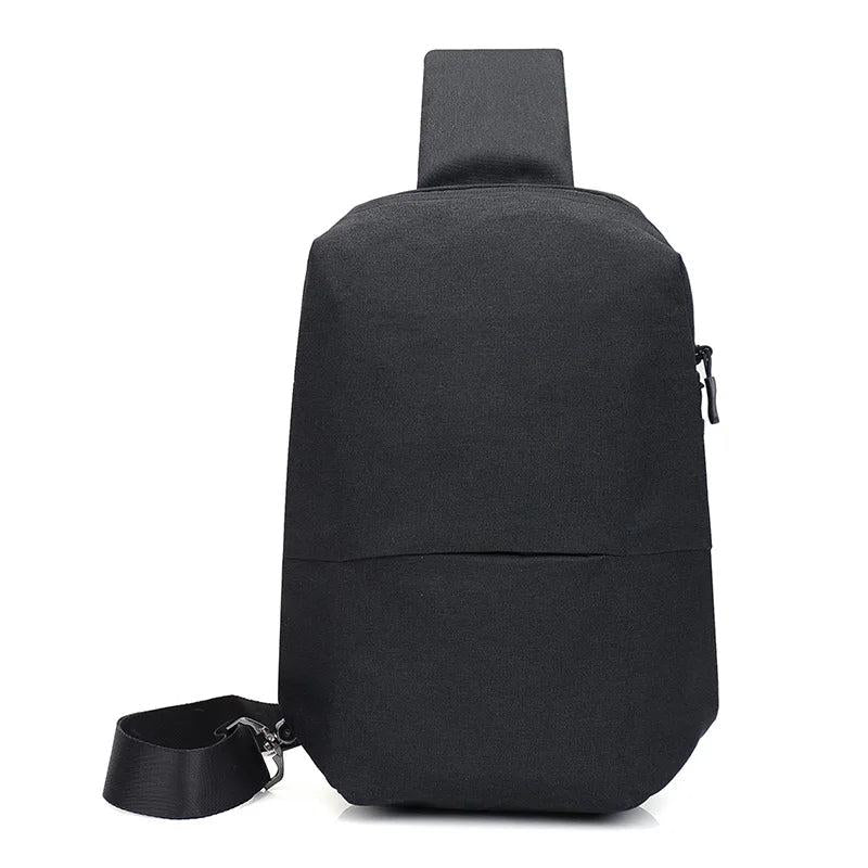 Casual Canvas Chest Bag Men's Anti-theft Sling Pack