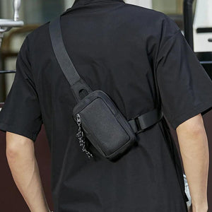 Men's Mini Crossbody Bag Outdoor Shoulder Messenger Bag