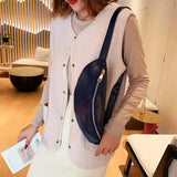 Unisex PU Leather Messenger Bag Travel Versatile Package