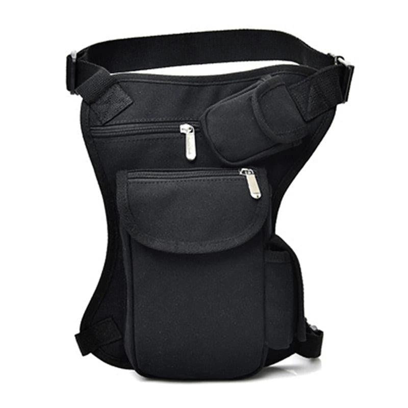Canvas Drop Waist Bag for Men - Vintage Pouch Crossbody Sling