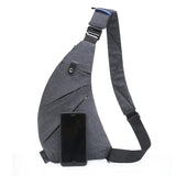 Canvas Waist Bag Men Panelled Fanny Pack for Men Bag Packs