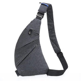 Canvas Waist Bag Men Panelled Fanny Pack for Men Bag Packs