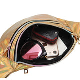 Unisex Laser Waist Bag Multifunctional Chest Bag Shoulder Crossbody