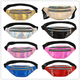 Unisex Laser Waist Bag Multifunctional Chest Bag Shoulder Crossbody