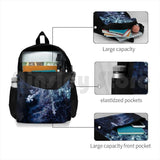 Crystal Snowflake Outdoor Hiking Backpack