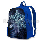 Crystal Snowflake Outdoor Hiking Backpack