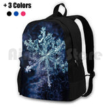 Crystal Snowflake Outdoor Hiking Backpack