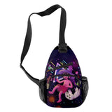 Midnight Gospel Crossbody Chest Bag Waterproof Sports Travel Shoulder Bag