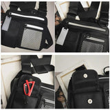 Reflective Chest Bag Waterproof Waist Bag Hip Hop Lightweight Tactical Wallet