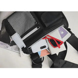 Reflective Chest Bag Waterproof Waist Bag Hip Hop Lightweight Tactical Wallet