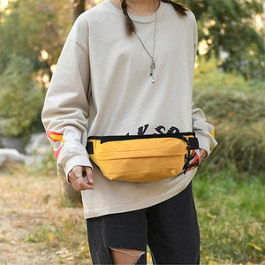 Waist Bag Chest Pack Sports Bags Running Crossbody Bag Unisex Waterproof