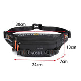 Men's Fanny Pack Shoulder Waist Bag Casual Nylon Pouch Bags Unisex Sports