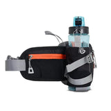 Running Belt Waist Bum Pack Phone Pouch Sports Bag with Water Bottle Holder