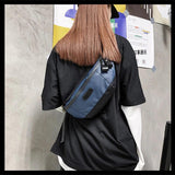 Waterproof Oxford Waist Pack Bag for Women and Men