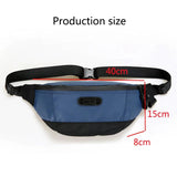 Waterproof Oxford Waist Pack Bag for Women and Men